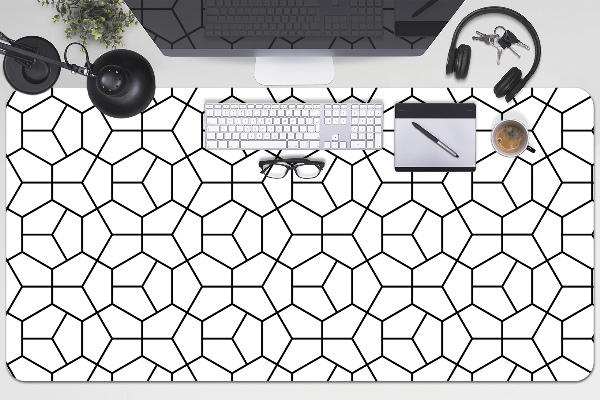 Bureau mat Geometrische vormen