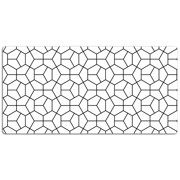 Bureau mat Geometrische vormen