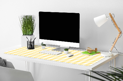 Bureau mat Gele grille