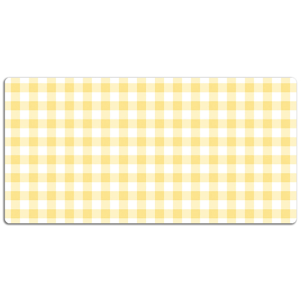 Bureau mat Gele grille