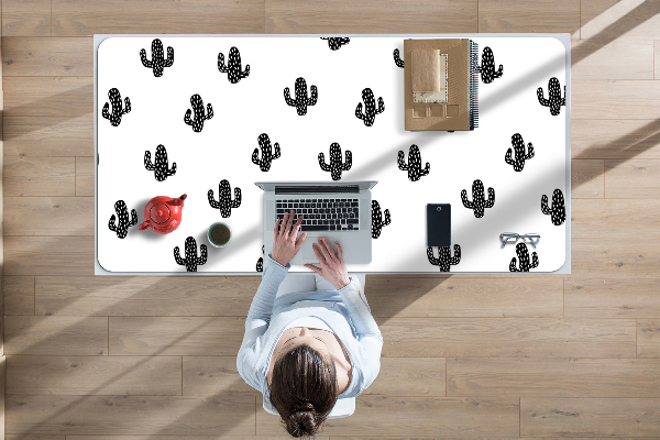 Bureau onderlegger Cactuspatroon