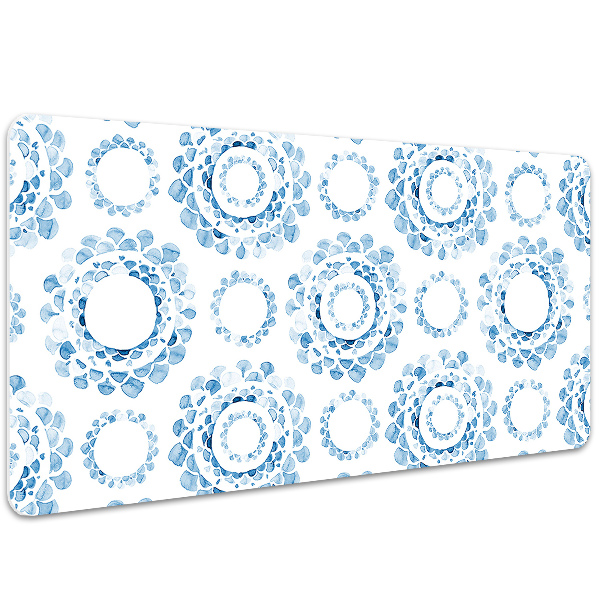 Bureau onderlegger Blauwe wielen