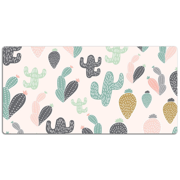 Bureau onderlegger Kleurrijke cacti