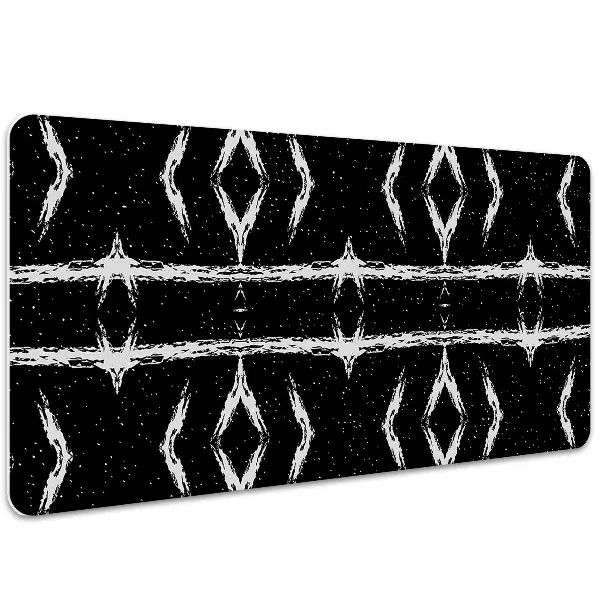 Bureau mat Zwarte abstractie