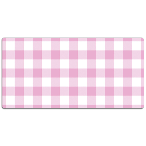 Bureau mat Roze grille