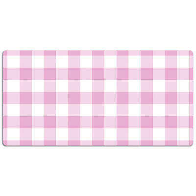 Bureau mat Roze grille