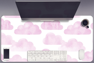 Bureau onderlegger Roze wolken