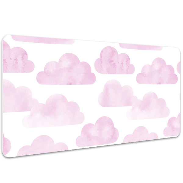 Bureau onderlegger Roze wolken