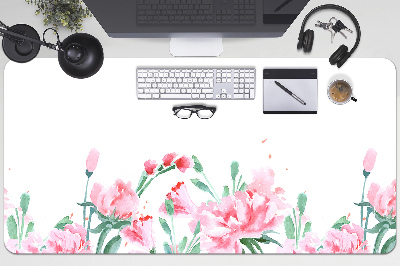 Bureau mat Roze bloemen