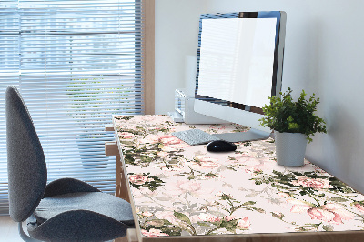 Bureau onderlegger Kleurrijke bloemen