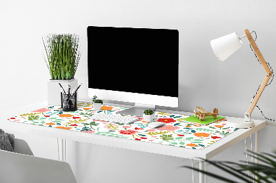 Bureau onderlegger Foto met bloemen