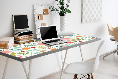 Bureau onderlegger Foto met bloemen