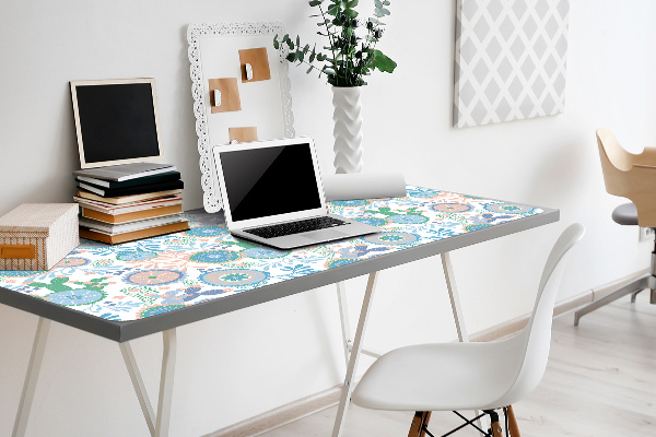 Bureau onderlegger Vintage bloemen