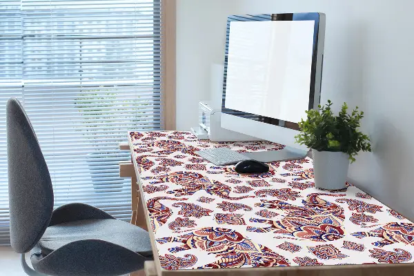 Bureau onderlegger Paisley olifant