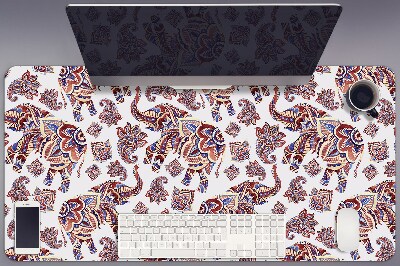 Bureau onderlegger Paisley olifant