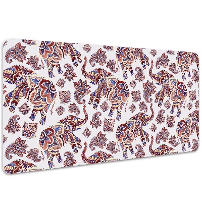 Bureau onderlegger Paisley olifant