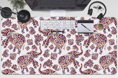 Bureau onderlegger Paisley olifant