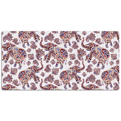 Bureau onderlegger Paisley olifant