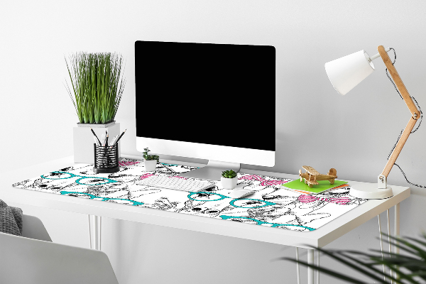 Bureau onderlegger Hipster giraf