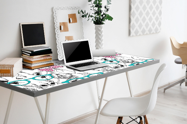 Bureau onderlegger Hipster giraf