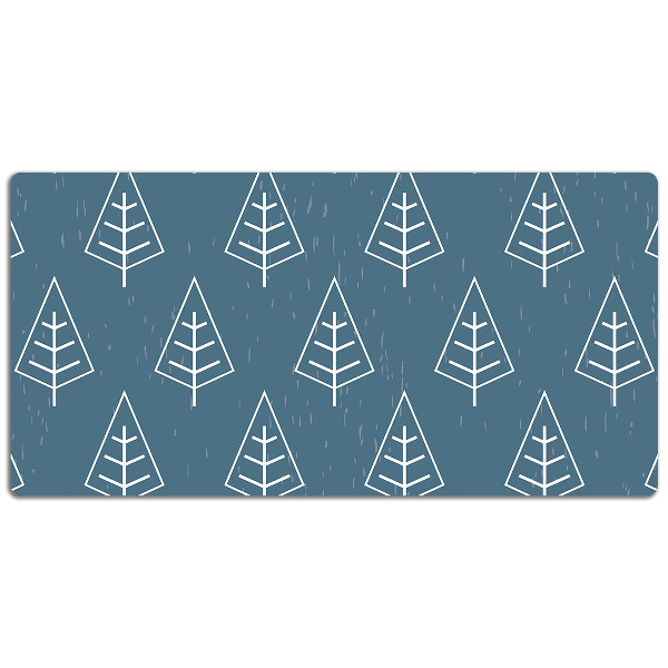Bureau onderlegger Blauw bos