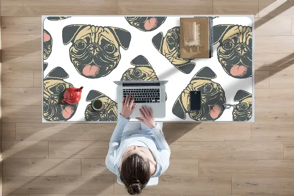 Onderlegger bureau Mops