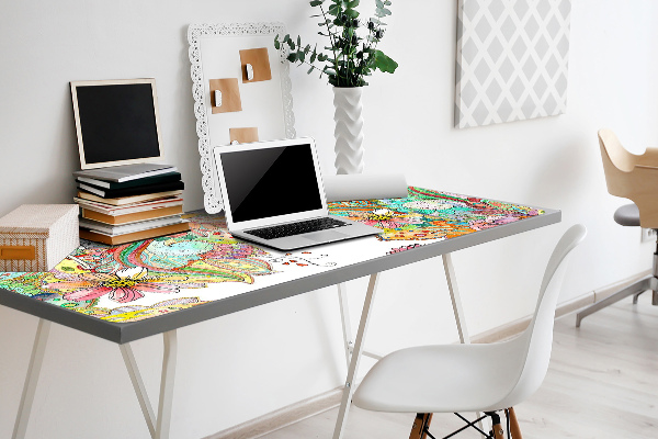Bureau onderlegger Mandala -patroon