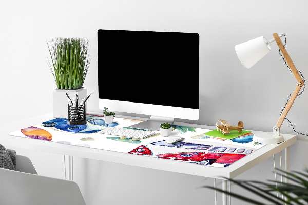 Bureau onderlegger Surfer beach
