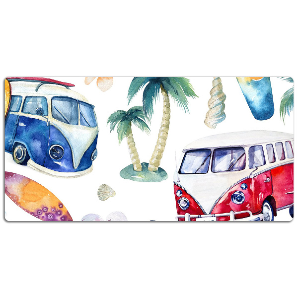 Bureau onderlegger Surfer beach