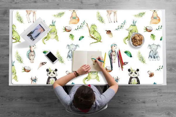 Bureau onderlegger Gelukkige dieren