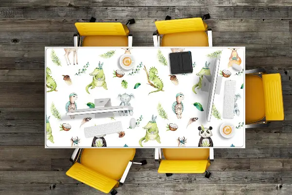 Bureau onderlegger Gelukkige dieren