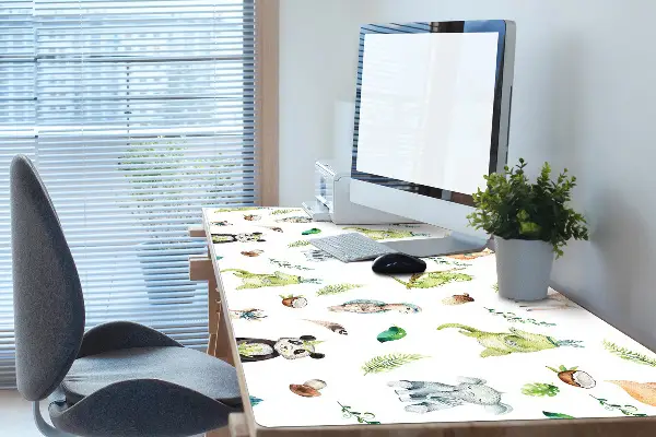 Bureau onderlegger Gelukkige dieren