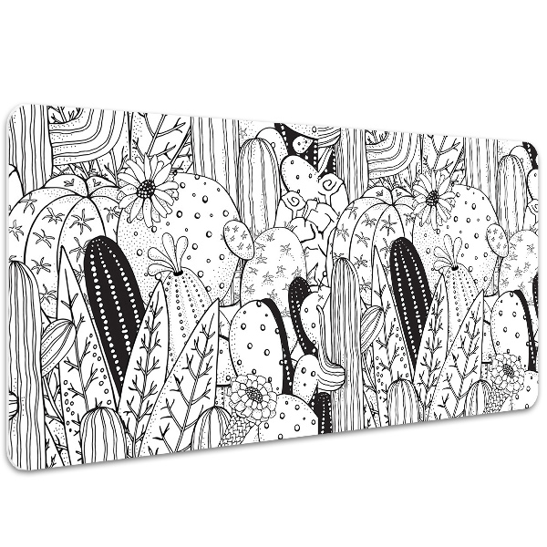 Bureau onderlegger Cactus stripboek