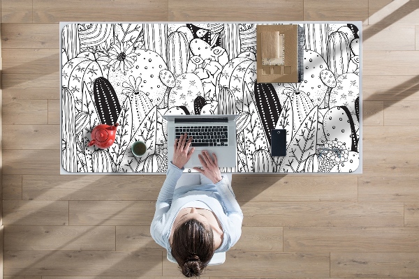 Bureau onderlegger Cactus stripboek