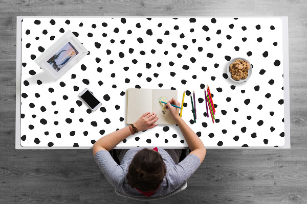 Bureau mat Kleine stippen