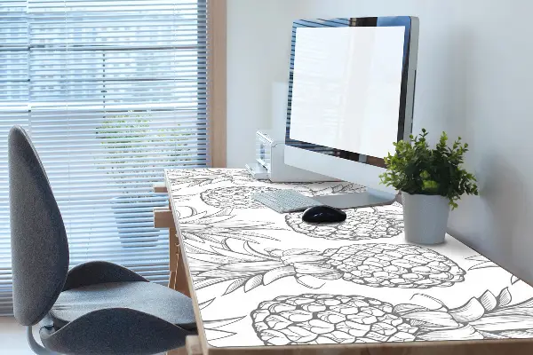 Bureau mat Ananaspatroon