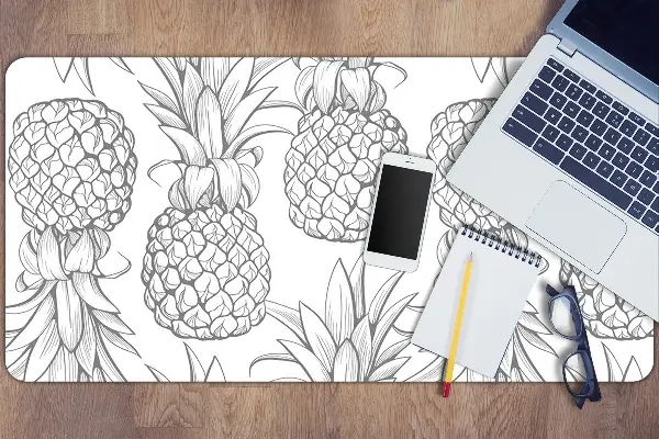 Bureau mat Ananaspatroon