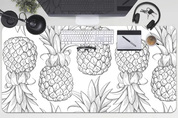 Bureau mat Ananaspatroon