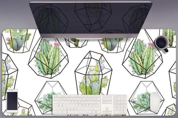Bureau onderlegger Cacti in de knobbels