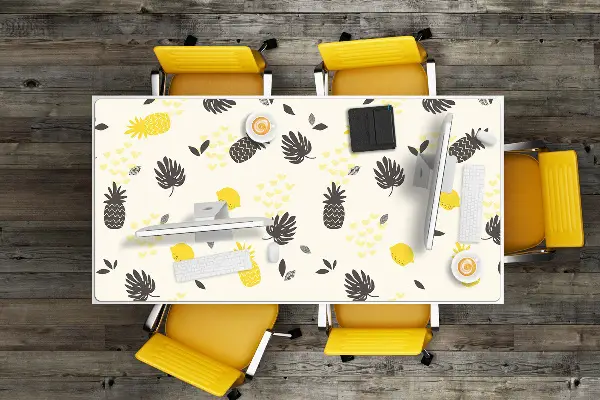 Bureau onderlegger Ananas