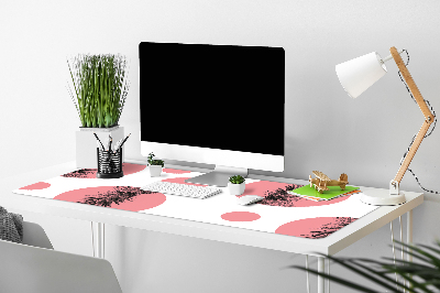 Bureau onderlegger Roze ananas