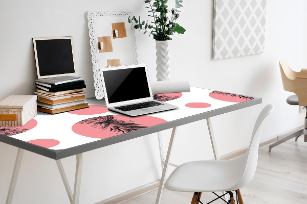 Bureau onderlegger Roze ananas
