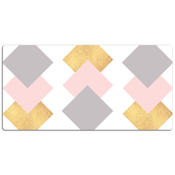 Bureau onderlegger Kleurrijke rhombus