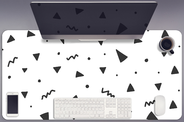Bureau onderlegger Geometrische vormen