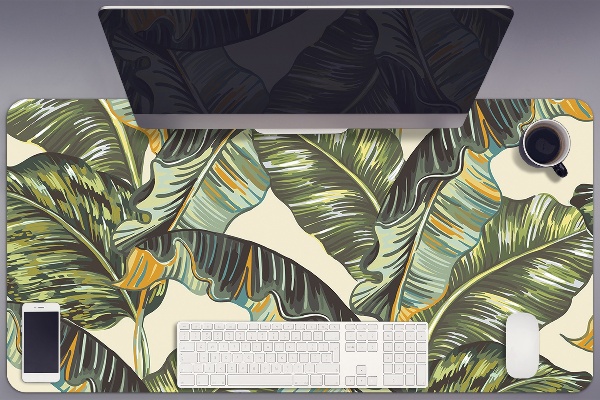 Bureau mat Tropische bladeren