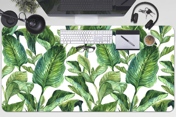 Bureau mat Bananen bladeren