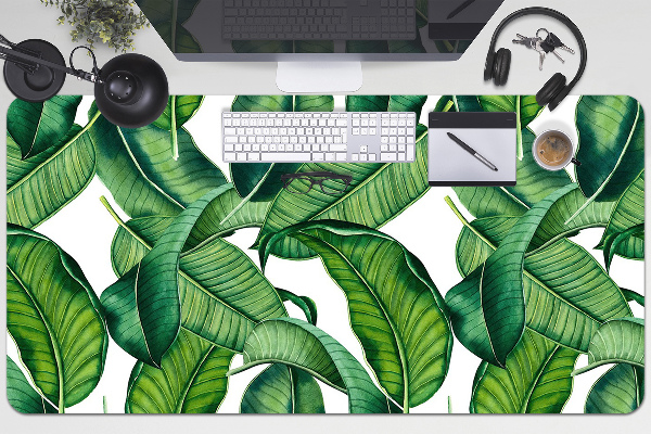 Bureau onderlegger Groene grote bladeren