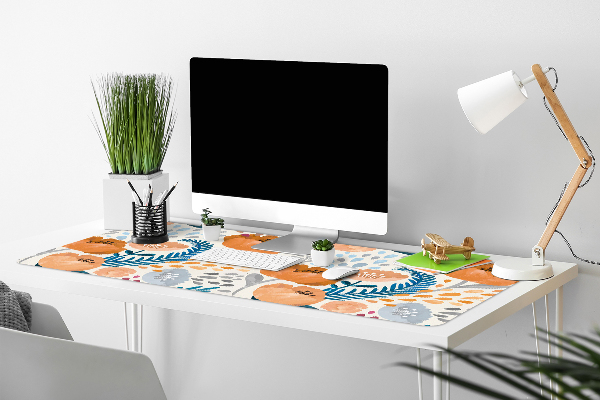 Bureau mat Geschilderde papavers