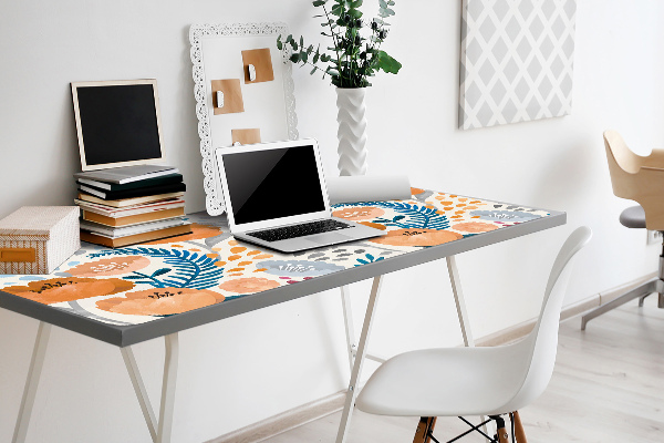 Bureau mat Geschilderde papavers
