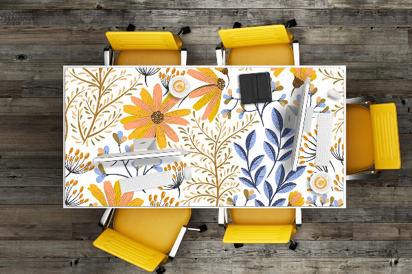 Bureau mat Pastel meadow